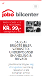 Mobile Screenshot of jobobilcenter.dk